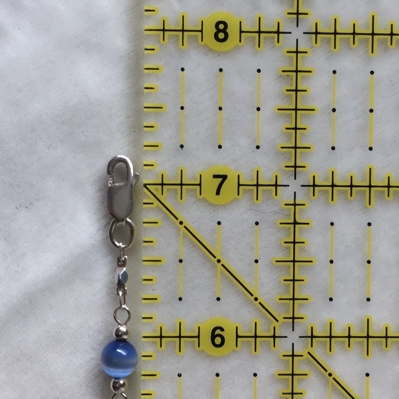 Sterling Silver Cats Eye Bracelet - Picture 5 of 9